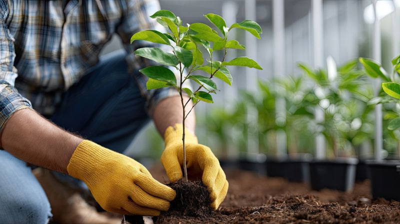Japanese Cherry Tree Planting in Honolulu, HI